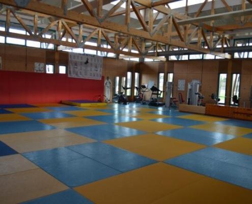 Salle de tatamis au centre de formation basé sur Romily