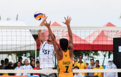 Photo d'un match de volleyball